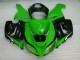 Vert Blanc Noir Carénage Moto Kawasaki ZX6R 2005-2006 Vert Blanc Noir Carénage Moto Kawasaki ZX6R 2005-2006