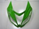 Vert Blanc Noir Carénage Moto Kawasaki ZX6R 2013-2018 Vert Blanc Noir Carénage Moto Kawasaki ZX6R 2013-2018
