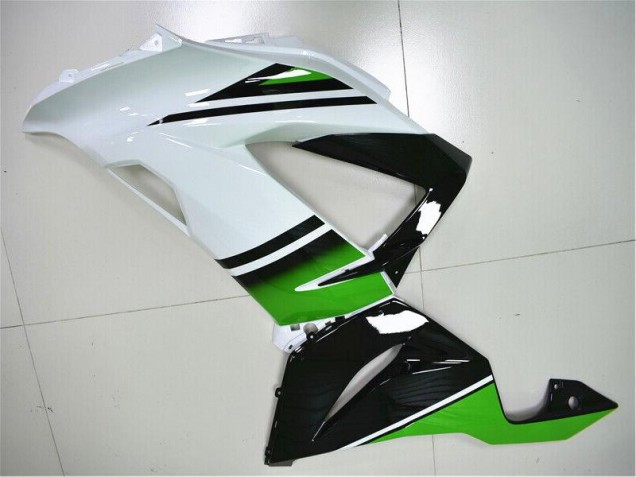 Vert Blanc Noir Carénage Moto Kawasaki ZX6R 2013-2018 Vert Blanc Noir Carénage Moto Kawasaki ZX6R 2013-2018