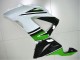 Vert Blanc Noir Carénage Moto Kawasaki ZX6R 2013-2018 Vert Blanc Noir Carénage Moto Kawasaki ZX6R 2013-2018