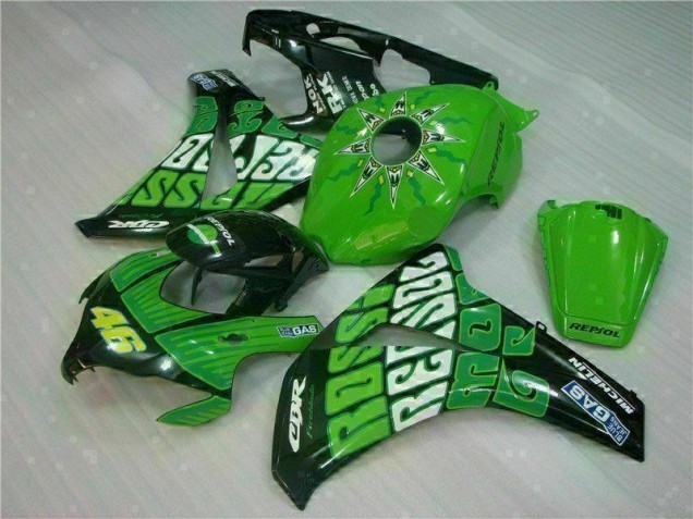Vert Carénage Moto Honda CBR 1000 RR 2008-2011 Vert Carénage Moto Honda CBR 1000 RR 2008-2011
