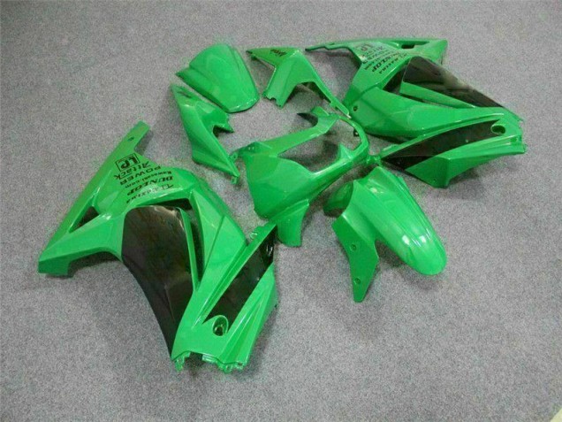 Vert Carénage Moto Kawasaki EX250 2008-2012 Vert Carénage Moto Kawasaki EX250 2008-2012