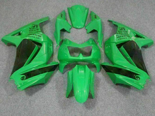 Vert Carénage Moto Kawasaki EX250 2008-2012 Vert Carénage Moto Kawasaki EX250 2008-2012