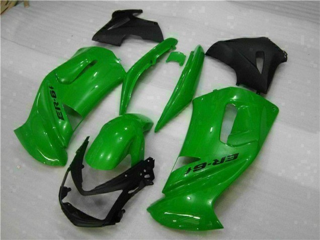 Vert Carénage Moto Kawasaki EX650 2006-2008 Vert Carénage Moto Kawasaki EX650 2006-2008
