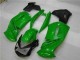 Vert Carénage Moto Kawasaki EX650 2006-2008 Vert Carénage Moto Kawasaki EX650 2006-2008