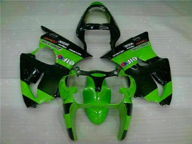 Vert Carénage Moto Kawasaki ZX6R 2000-2002 Vert Carénage Moto Kawasaki ZX6R 2000-2002