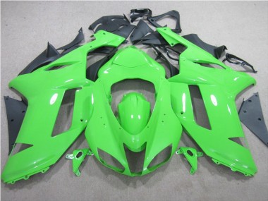 Vert Carénage Moto Kawasaki ZX6R 2007-2008