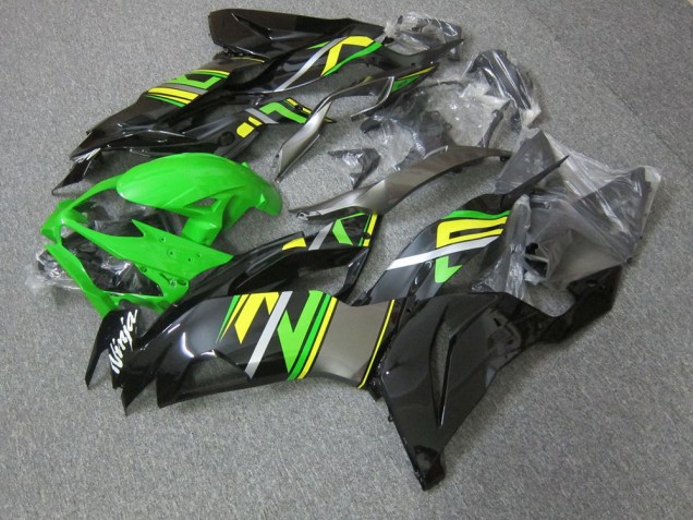 Vert Carénage Moto Kawasaki ZX6R 2019-2023 Vert Carénage Moto Kawasaki ZX6R 2019-2023