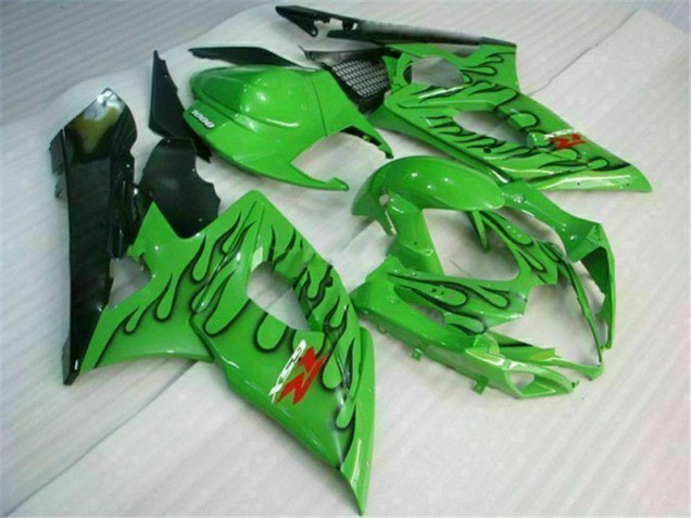 Vert Carénage Moto Suzuki GSXR 1000 K5 2005-2006 Vert Carénage Moto Suzuki GSXR 1000 K5 2005-2006