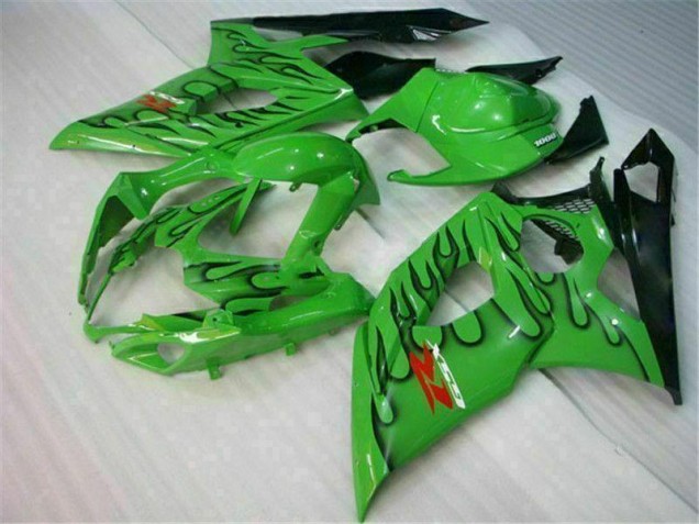 Vert Carénage Moto Suzuki GSXR 1000 K5 2005-2006 Vert Carénage Moto Suzuki GSXR 1000 K5 2005-2006