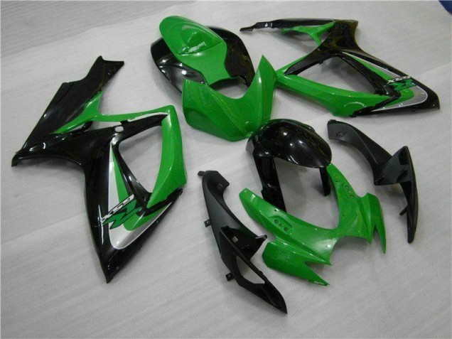 Vert Carénage Moto Suzuki GSXR 600 / 750 K6 2006-2007 Vert Carénage Moto Suzuki GSXR 600 / 750 K6 2006-2007