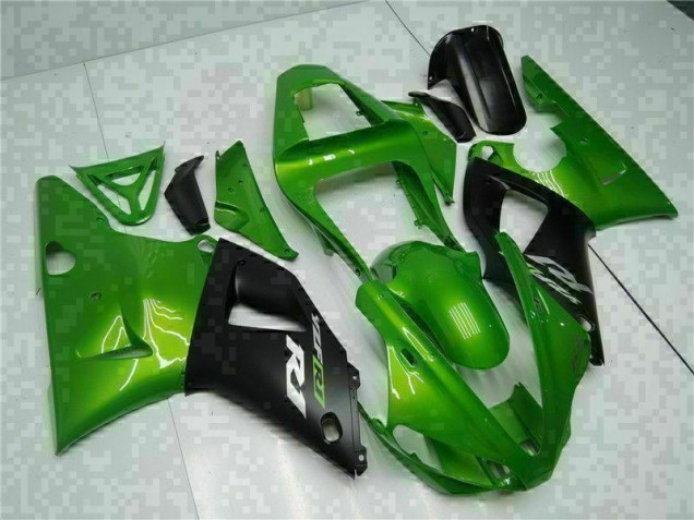 Vert Carénage Moto Yamaha R1 2000-2001 Vert Carénage Moto Yamaha R1 2000-2001