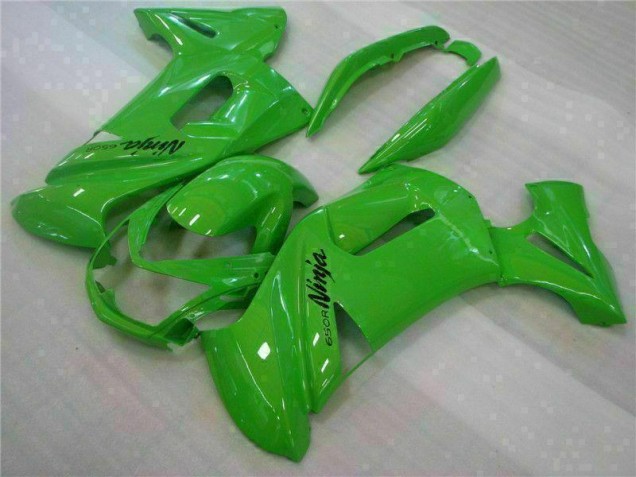Vert Carénages Moto Kawasaki EX650 2006-2008 Vert Carénages Moto Kawasaki EX650 2006-2008