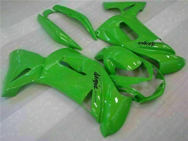 Vert Carénages Moto Kawasaki EX650 2006-2008 Vert Carénages Moto Kawasaki EX650 2006-2008