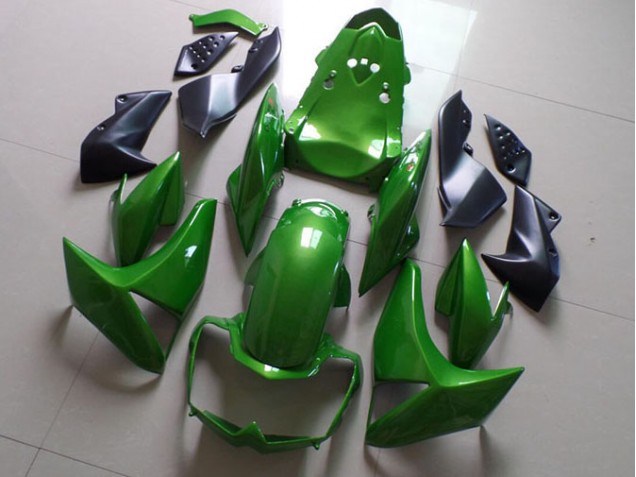Vert Carénages Moto Kawasaki Z1000 2007-2009 Vert Carénages Moto Kawasaki Z1000 2007-2009