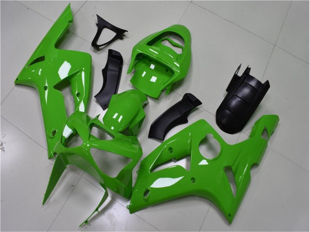 Vert Carénages Moto Kawasaki ZX6R 2003-2004 Vert Carénages Moto Kawasaki ZX6R 2003-2004