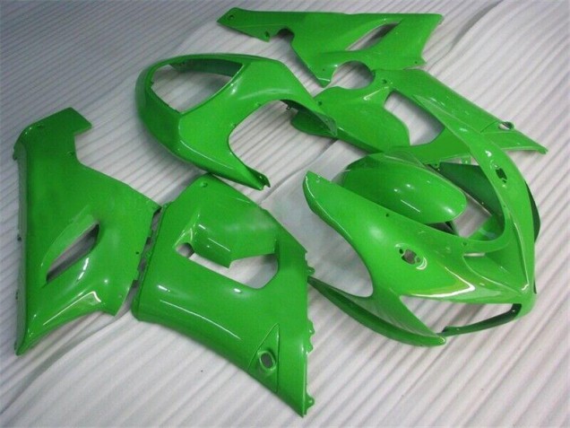Vert Carénages Moto Kawasaki ZX6R 2005-2006 Vert Carénages Moto Kawasaki ZX6R 2005-2006