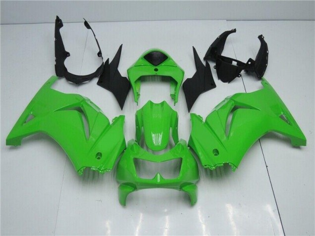 Vert Carrosserie Moto Kawasaki EX250 2008-2012 Vert Carrosserie Moto Kawasaki EX250 2008-2012