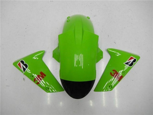 Vert Carrosserie Moto Kawasaki ZX6R 2005-2006 Vert Carrosserie Moto Kawasaki ZX6R 2005-2006