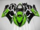 Vert Carrosserie Moto Kawasaki ZX6R 2005-2006 Vert Carrosserie Moto Kawasaki ZX6R 2005-2006