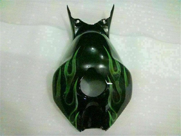 Vert Flamme Noir Carénage Moto Honda CBR 1000 RR 2006-2007 Vert Flamme Noir Carénage Moto Honda CBR 1000 RR 2006-2007