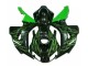 Vert Flamme Noir Carénage Moto Honda CBR 1000 RR 2006-2007 Vert Flamme Noir Carénage Moto Honda CBR 1000 RR 2006-2007