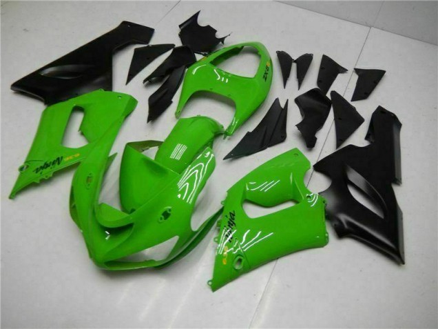 Vert Kit Carénages Motos Kawasaki ZX6R 2005-2006 Vert Kit Carénages Motos Kawasaki ZX6R 2005-2006