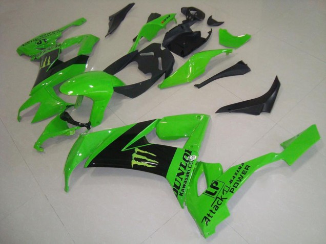 Vert Monster Carénage Moto Kawasaki ZX10R 2008-2010 Vert Monster Carénage Moto Kawasaki ZX10R 2008-2010