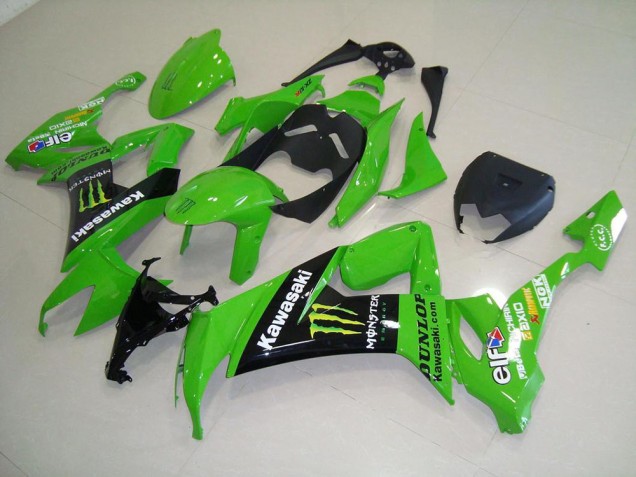 Vert Monster Carénages Moto Kawasaki ZX10R 2008-2010 Vert Monster Carénages Moto Kawasaki ZX10R 2008-2010