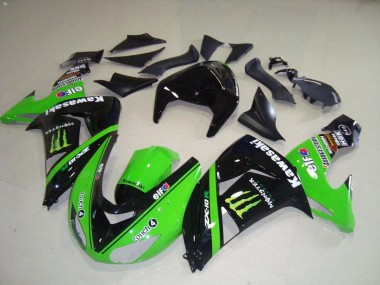 Vert Monster Carrosserie Moto Kawasaki ZX10R 2006-2007