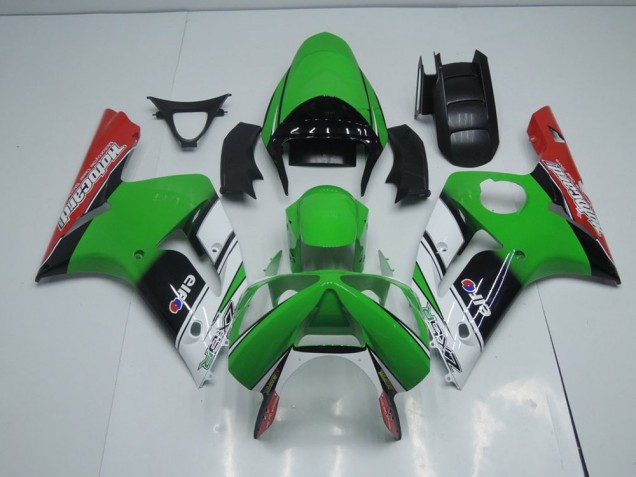 Vert Motocard Carénage Moto Kawasaki ZX6R 2003-2004 Vert Motocard Carénage Moto Kawasaki ZX6R 2003-2004