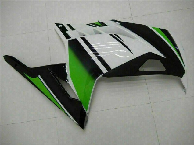 Vert Noir Argent Carénage Moto Kawasaki EX300 2013-2016 Vert Noir Argent Carénage Moto Kawasaki EX300 2013-2016