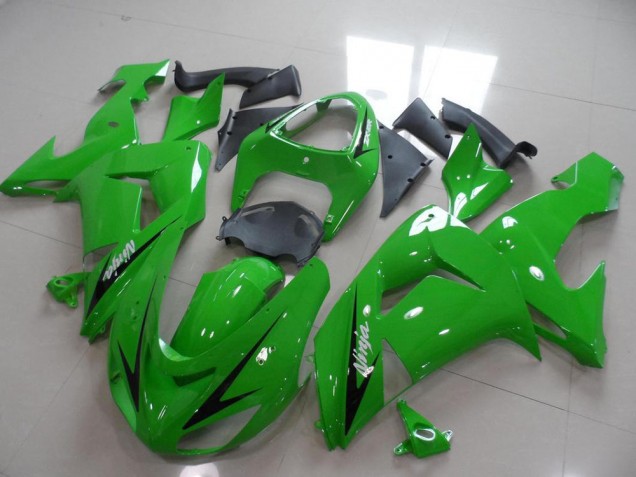 Vert Noir Arrow Carénage Moto Kawasaki ZX10R 2006-2007 Vert Noir Arrow Carénage Moto Kawasaki ZX10R 2006-2007