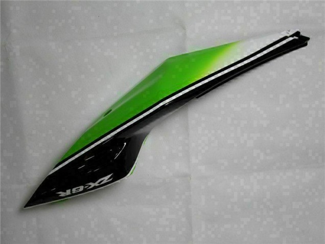 Vert Noir Blanc 25 Carénage Moto Kawasaki ZX6R 2009-2012 Vert Noir Blanc 25 Carénage Moto Kawasaki ZX6R 2009-2012