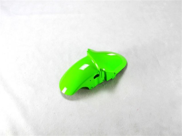 Vert Noir Blanc Carénage Moto Kawasaki ZX6R 2000-2002 Vert Noir Blanc Carénage Moto Kawasaki ZX6R 2000-2002