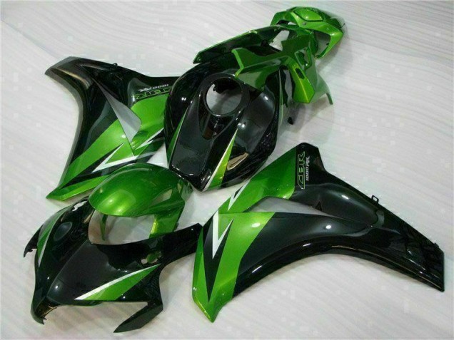 Vert Noir Carénage Moto Honda CBR 1000 RR 2008-2011 Vert Noir Carénage Moto Honda CBR 1000 RR 2008-2011