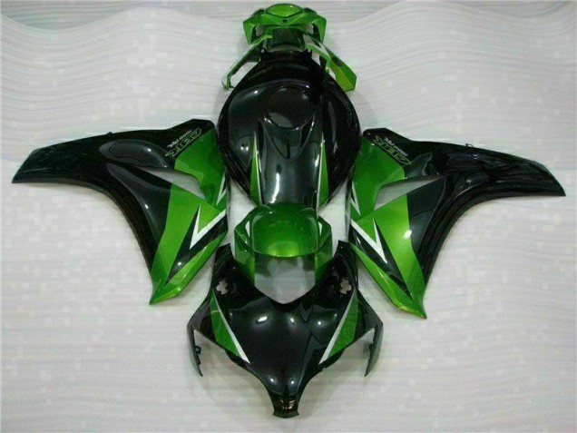 Vert Noir Carénage Moto Honda CBR 1000 RR 2008-2011 Vert Noir Carénage Moto Honda CBR 1000 RR 2008-2011