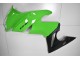 Vert Noir Carénage Moto Kawasaki EX650 2009-2011