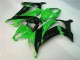 Vert Noir Carénage Moto Kawasaki ZX10R 2011-2015 Vert Noir Carénage Moto Kawasaki ZX10R 2011-2015