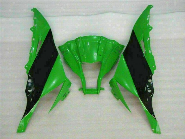 Vert Noir Carénage Moto Kawasaki ZX10R 2011-2015 Vert Noir Carénage Moto Kawasaki ZX10R 2011-2015