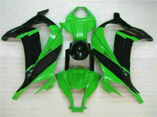 Vert Noir Carénage Moto Kawasaki ZX10R 2011-2015 Vert Noir Carénage Moto Kawasaki ZX10R 2011-2015
