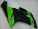 Vert Noir Carénage Moto Kawasaki ZX6R 2005-2006 Vert Noir Carénage Moto Kawasaki ZX6R 2005-2006