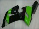 Vert Noir Carénage Moto Kawasaki ZX6R 2005-2006 Vert Noir Carénage Moto Kawasaki ZX6R 2005-2006