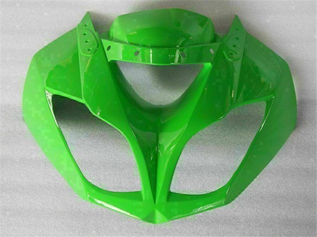 Vert Noir Carénage Moto Kawasaki ZX6R 2009-2012 Vert Noir Carénage Moto Kawasaki ZX6R 2009-2012