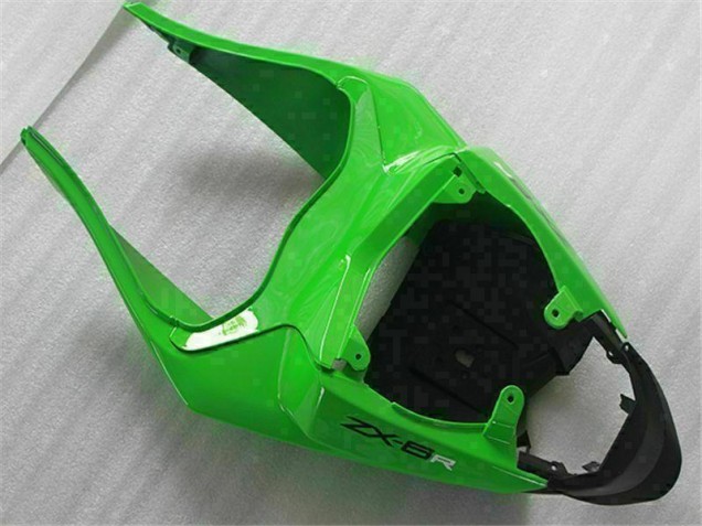 Vert Noir Carénage Moto Kawasaki ZX6R 2009-2012 Vert Noir Carénage Moto Kawasaki ZX6R 2009-2012