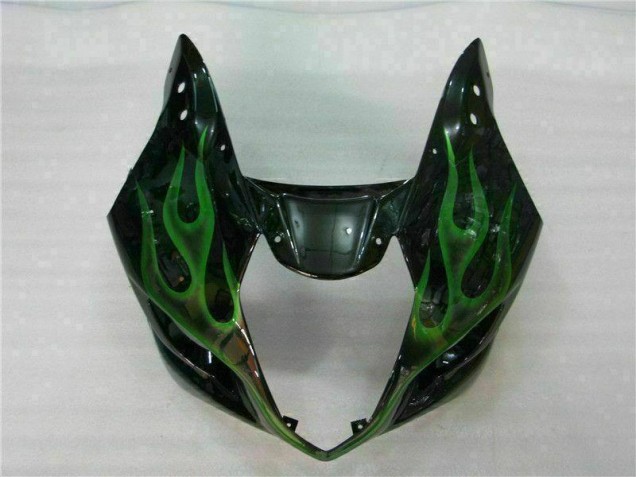 Vert Noir Carénage Moto Suzuki GSXR 1000 K3 2003-2004 Vert Noir Carénage Moto Suzuki GSXR 1000 K3 2003-2004