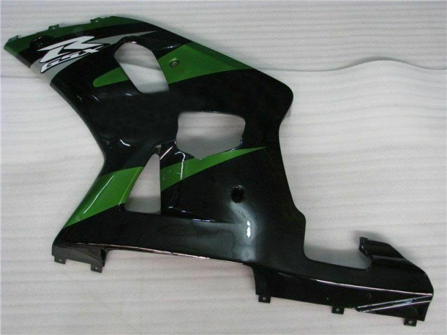 Vert Noir Carénage Moto Suzuki GSXR 600 / 750 K1 K2 K3 2001-2003 Vert Noir Carénage Moto Suzuki GSXR 600 / 750 K1 K2 K3 2001-2003