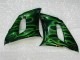 Vert Noir Carénage Moto Yamaha R6 1998-2002 Vert Noir Carénage Moto Yamaha R6 1998-2002