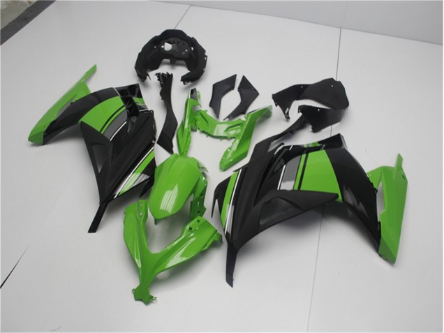 Vert Noir Carénages Moto Kawasaki EX300 2013-2016 Vert Noir Carénages Moto Kawasaki EX300 2013-2016