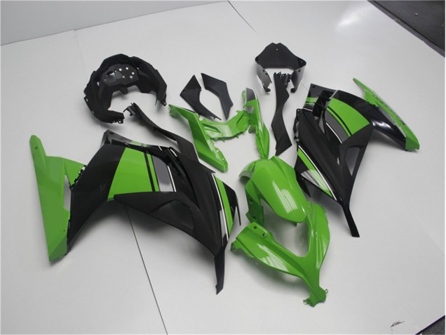 Vert Noir Carénages Moto Kawasaki EX300 2013-2016 Vert Noir Carénages Moto Kawasaki EX300 2013-2016